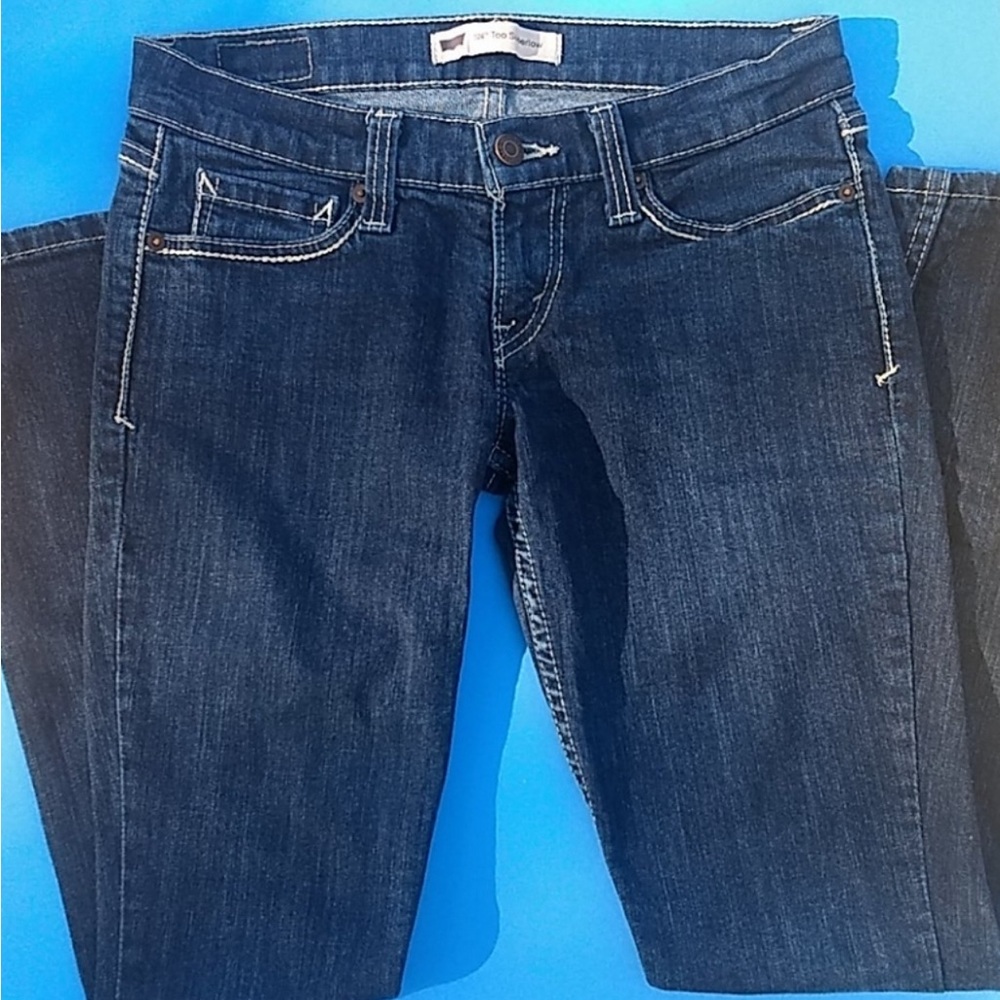 Levi's Red Tag 524 Too Superlow Size 5 S/C